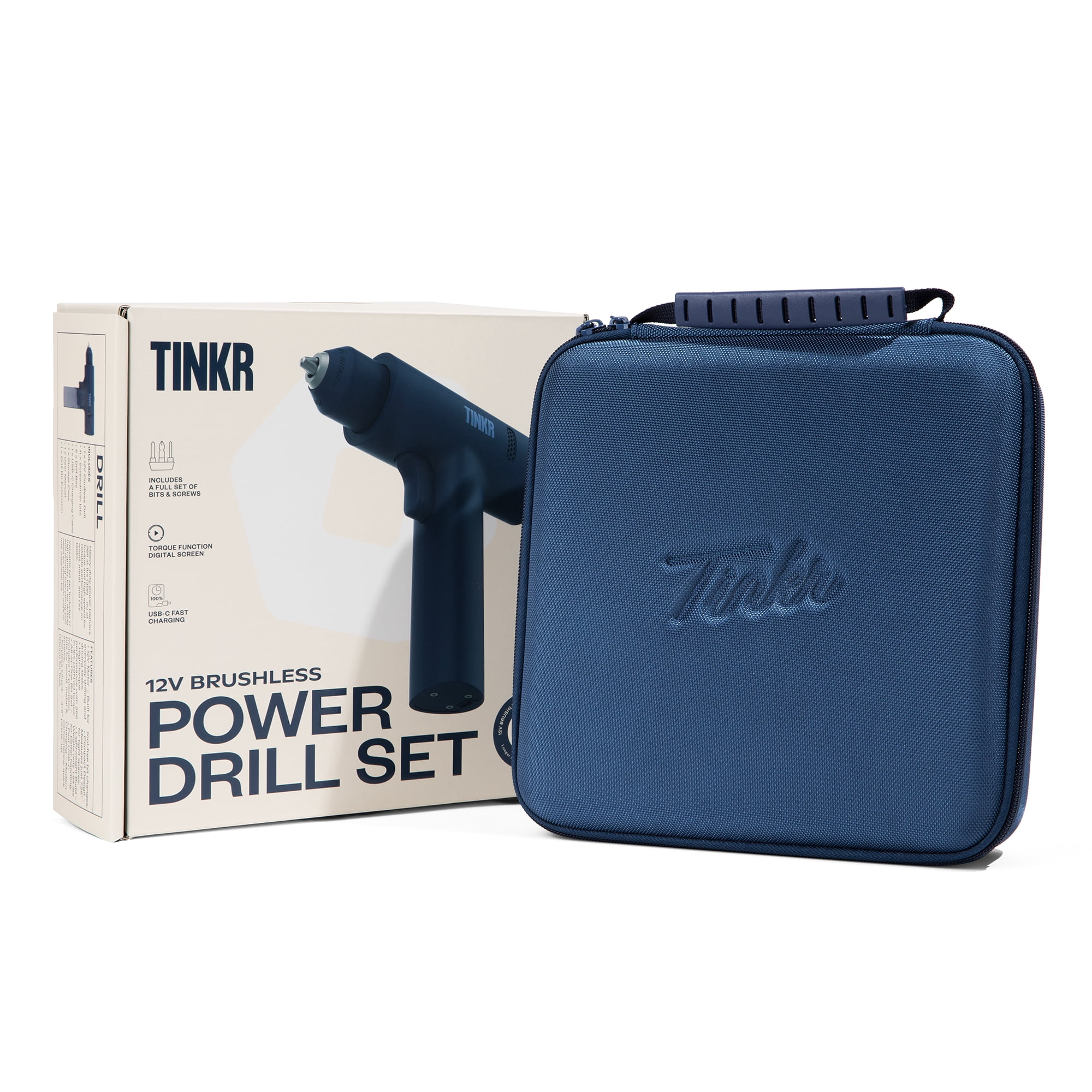 TINKR Cordless Drill, Midnight