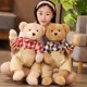 thumbnail image 5 of Oso de peluche con tela para niños y niñas, bonito juguete de peluche, regalo del Día de San Valentín, 45/65cm, 2 unids/lote, 5 of 5