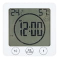 thumbnail image 2 of Hygrometer Digital Clock, Easy To Install Multifunctional , Indoor Hygrometer, Bathroom For Home Humidity Meter Convenient, 2 of 8