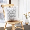 thumbnail image 5 of LALILO Throw Pillow Covers Cartoon Jam Apple Art Cartoon Cushion Cover 18" x 18", 3040 Pack, 5 of 6
