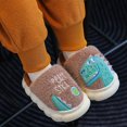thumbnail image 5 of Vedolay Toddler Slippers Cute Warm Plush Comfortable Winter House Shoes Coffee,28, 5 of 5