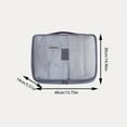thumbnail image 3 of 1pc Large Version Of 7-pieces Travel Supplies Assortment Set Storage Bag, Business, 3 of 5