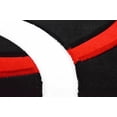 thumbnail image 5 of Premium Hand Carved Abstract Modern Rug Contemporary Colorful Thick Carpet Design 1062 (6'6"x6'6" Round,Red), 5 of 9