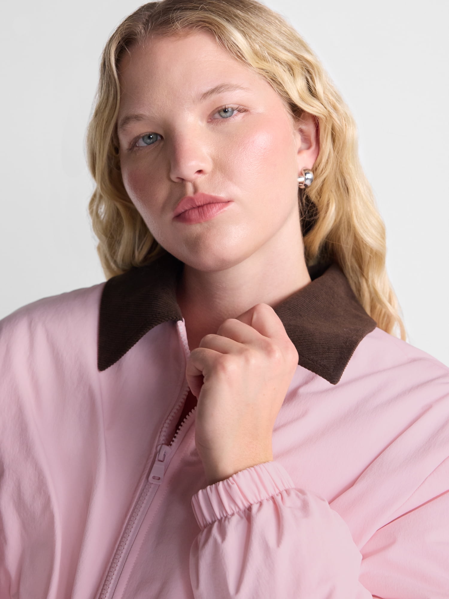 No Boundaries Puffer Barn Jacket, Women's and Women's Plus XXS-4X