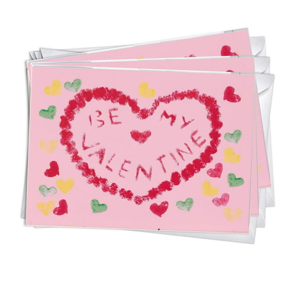 Be Mine Valentines/Galentines Day Greeting Cards | 1 Pack Single (5x7)