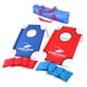 thumbnail image 1 of Conjunto de de lanzamiento de agujero de maíz sólido y 8 piezas de bolsa de frijol de maíz de juguete para fiestas familiares de jardín SM SunniMix Juego de Cornhole, 1 of 8