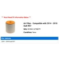 thumbnail image 2 of Air Filter - Compatible with 2014 - 2018 Audi RS7 2015 2016 2017, 2 of 2