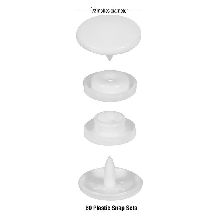 Plastic snap 2024 clip fasteners