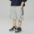 thumbnail image 5 of Kids Boys' Cargo Shorts Lightweight Casual Straight Leg Regular Outdoor Shorts with Pockets Shorts Boys 6-7 Years Boys Clothes, 5 of 8