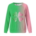 thumbnail image 4 of Amzcrzy Chandails pour Femmes Chandails à Manches Longues pour Femmes Chandail Imprimé à Col Rond à Manches Longues pour Femme Chandail de la Saint-Patrick pour Femme Chandails pour Femmes Chandails et Chandails à Capuchon pour Femmes TG, 4 of 4