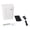 White, variant on Xirurus Aromatherapy Diffuser Automatic Misting Essential Oil Aroma Diffuser Silent Wall Mount Fragrance Machine for Home Hotel (US Plug) - Black