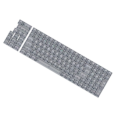 Clear and Stylish Keycaps Transparent PC Keycaps OEM 115Key for Mechanical Keyboards Improve Your Typing Experience
