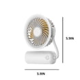 thumbnail image 3 of XGFHYJEH Desk Fan, Small Fan, Tabletop Fan, Small Desk Fan, Small Fans for Desk, Desk Fans for Home, Desk Fans Small Quiet, Portable Personal Electric Fan, Desk Fans under $15.00, 3 of 7