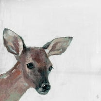 Marmont Hill Bonjour Fawn II Canvas Wall Art