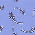 thumbnail image 1 of Ahgly Company Indoor Square Patterned LightSkyBlue Area Rugs, 8' Square, 1 of 6