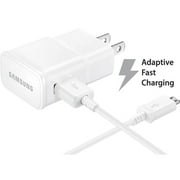 Samsung Galaxy Tab A 9.7 Adaptive Fast Charger Micro USB 2.0 Cable Kit! [1 Wall Charger + 5 FT Micro USB Cable] Adaptive Fast Charging uses dual voltages for up to 50% faster charging! Bulk Packaging