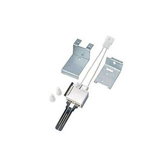 Hot Surface Igniter, LP/NG, 120, 5 1/4 in L., Silicon Carbide, Mounting Adapter