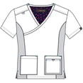 thumbnail image 4 of KOI Basics 374 Haut de Sarrau Katie pour Femme Noir TTP, 4 of 5