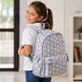 thumbnail image 6 of Y2K Star Print Backpack for Women Men, Cute Daypack for Boys Girls Vintage Trendy Bookbag for kids Daily Use Hiking School Bag, 6 of 6