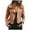 Khaki Blazer Jackets, variant on yoeyez Motorcycle Jacket for Women Cool Girl Dress Up Long Sleeve Open Front Short Cardigan Zipper Jacket Coat Top Rain Jackets for Women Waterproof Leather Jacket Women