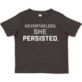 thumbnail image 3 of Inktastic Nevertheless, She Persisted Boys or Girls Toddler T-Shirt, 3 of 5
