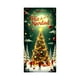 thumbnail image 2 of Cubierta de puerta navideña de 35 x 71 pulgadas - Diseño de Papá Noel - Decoración navideña para puerta - Decoración para festivales y fiestas, 2 of 6