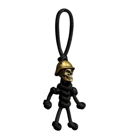 

Veki Skeleton Soldier Pendant Skeleton Paratrooper Rope Pendant Spool 10mm