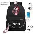 thumbnail image 1 of Demon Slayer Campus Oxford High Quality Animation School Bag Middle School Student Large Capacity Backpack High School, 1 of 7