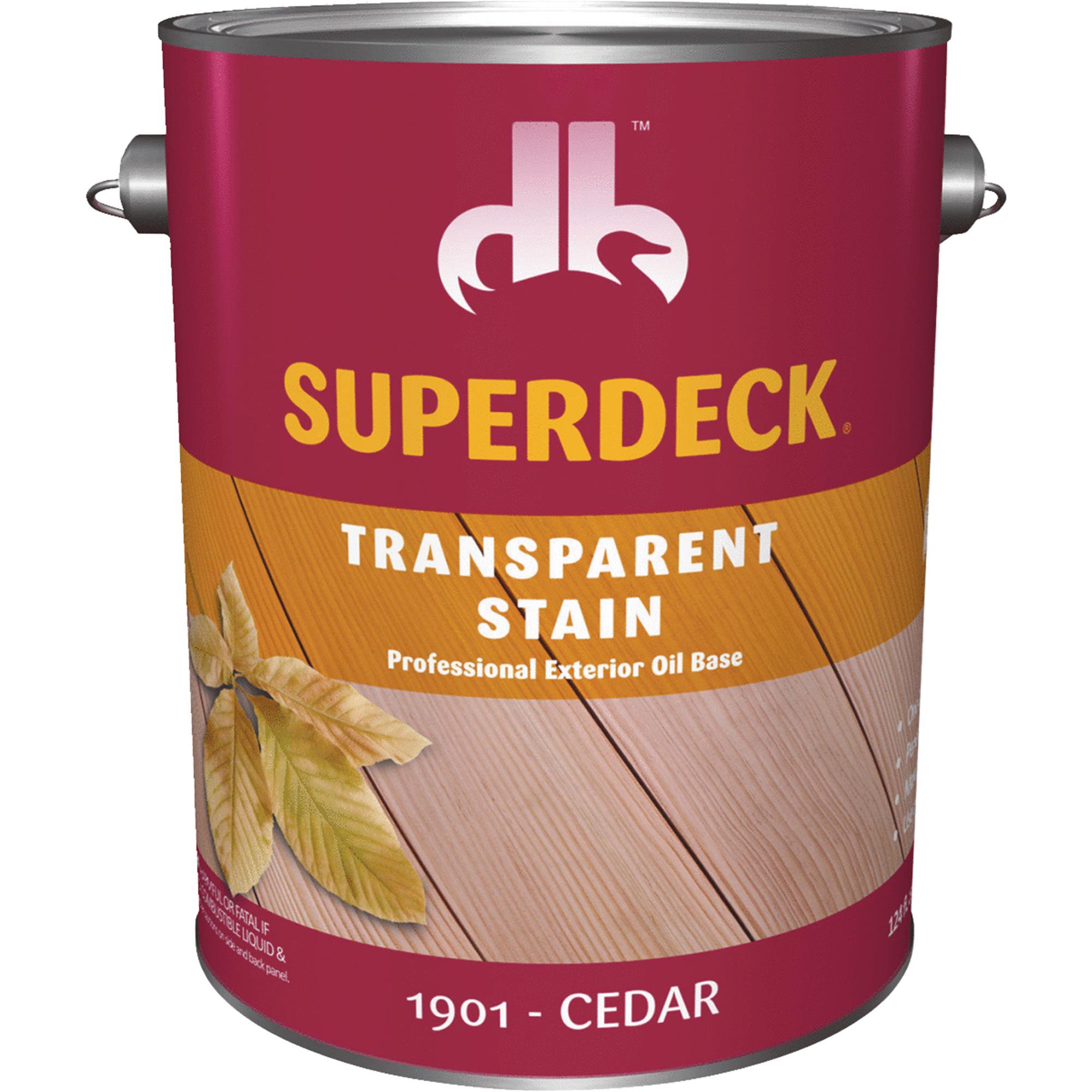 Duckback SUPERDECK Transparent Exterior Stain Walmart