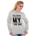 thumbnail image 4 of Personality and Attitude Funny Quote Sweatshirt for Men or Women Brisco Brands S, 4 of 6
