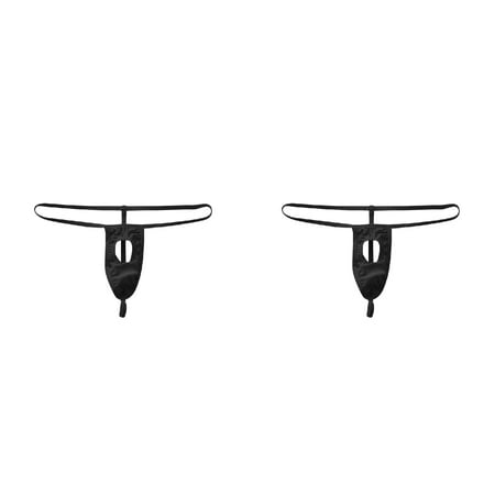 (2-Pack) 2025 Thong Briefs Bikini Pouch Bodysuit for Women Snap Crotch Underpants Mens Bulgey Women Plus Size with