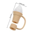 thumbnail image 2 of CRILSTYLEO 4Ud Cubiertas Adorables Para Pajillas Con Exclusivo De Cono De, 2 of 8