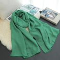thumbnail image 3 of Skymirror Women Summer Scarf Large Long Lightweight Beach Gauze Shawl Wrap Solid Color Thin Long Shawl Daily Wear, 3 of 7