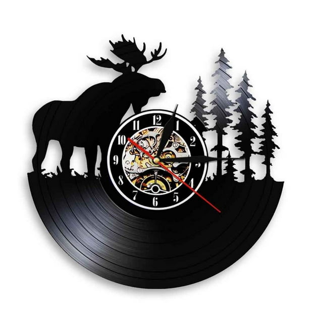 Reloj de pared de vinilo Reloj de pared de vinilo Reloj de pared retro Reloj de pared Reloj creativo