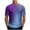 Light Blue, variant on breaise Men's Tie Dye Shirts Trendy Short Sleeve Round Neck T Shirt Running Workout Shirt Casual Loose Muscle Tee Shirt 2025 Purple M Clearance sale