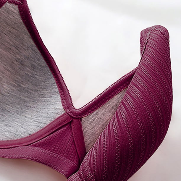 Landzoo One Women Sexy Lace Back Button Shaping Cup Adjustable