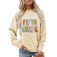thumbnail image 2 of Weikingp Teacher Inspired Outfits Womens Back To School Outfit Teacher First Day Of School Shirt First Day Of School Shirts Long Teacher Shirts Brown S, 2 of 5