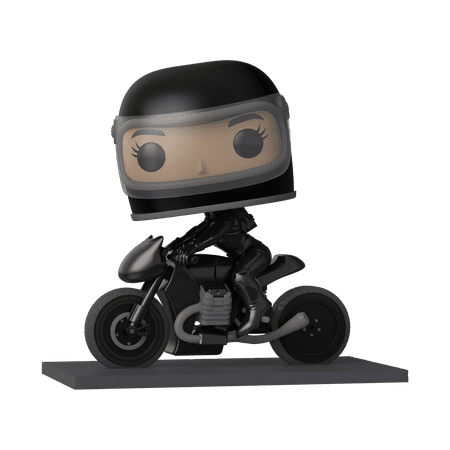 UPC: 0889698592871 | Funko Pop! Ride Deluxe: The Batman – Selina Kyle & Motorcycle Vinyl Figure