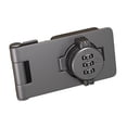 thumbnail image 2 of Cerradura de combinación para gabinete, cerradura de seguridad giratoria con contraseña para armario de casa, cerradura sin llave Gris, 2 of 9