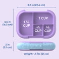thumbnail image 4 of Bentgo&Acirc;&reg; Kids Chill Lunch Box - Confetti Designed Leak-Proof Bento Box & Removable Ice Pack - 4 Compartments, Microwave & Dishw, 4 of 9