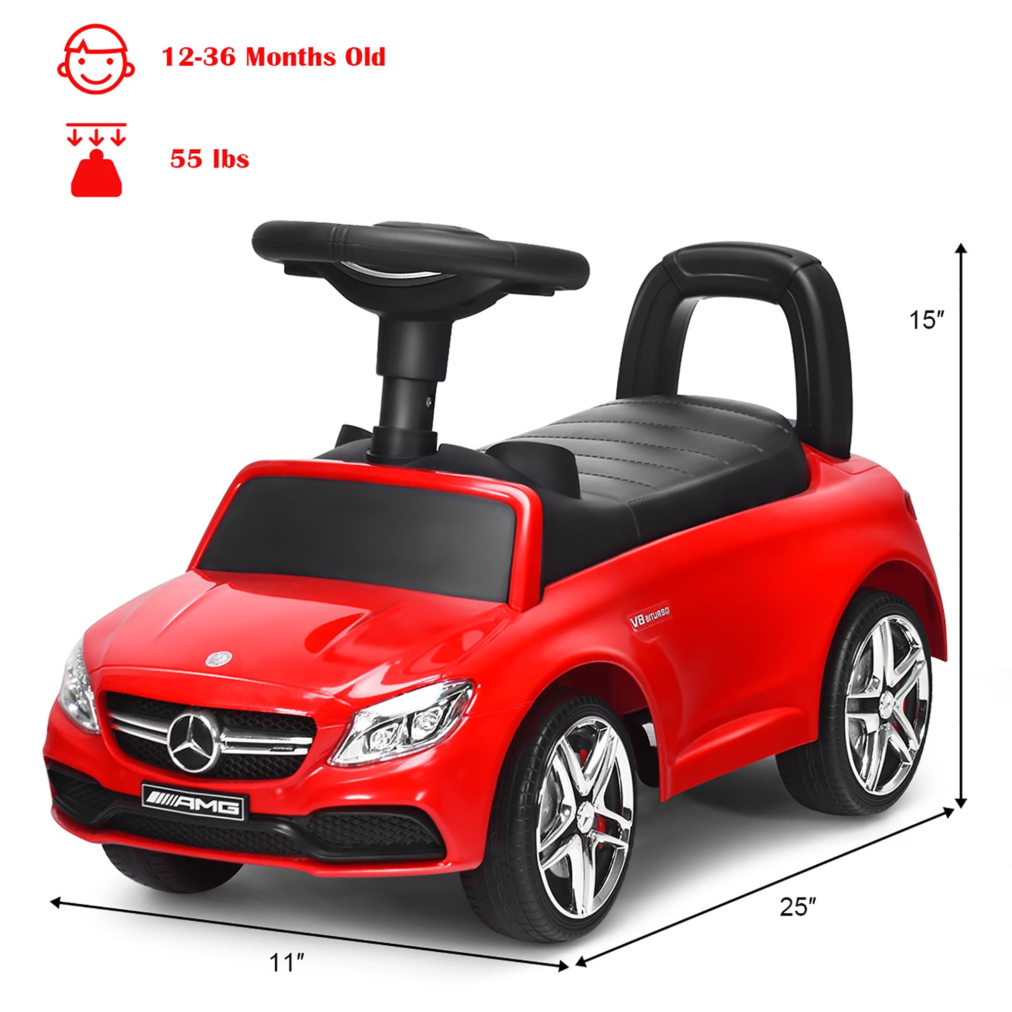 Amg cheap push car