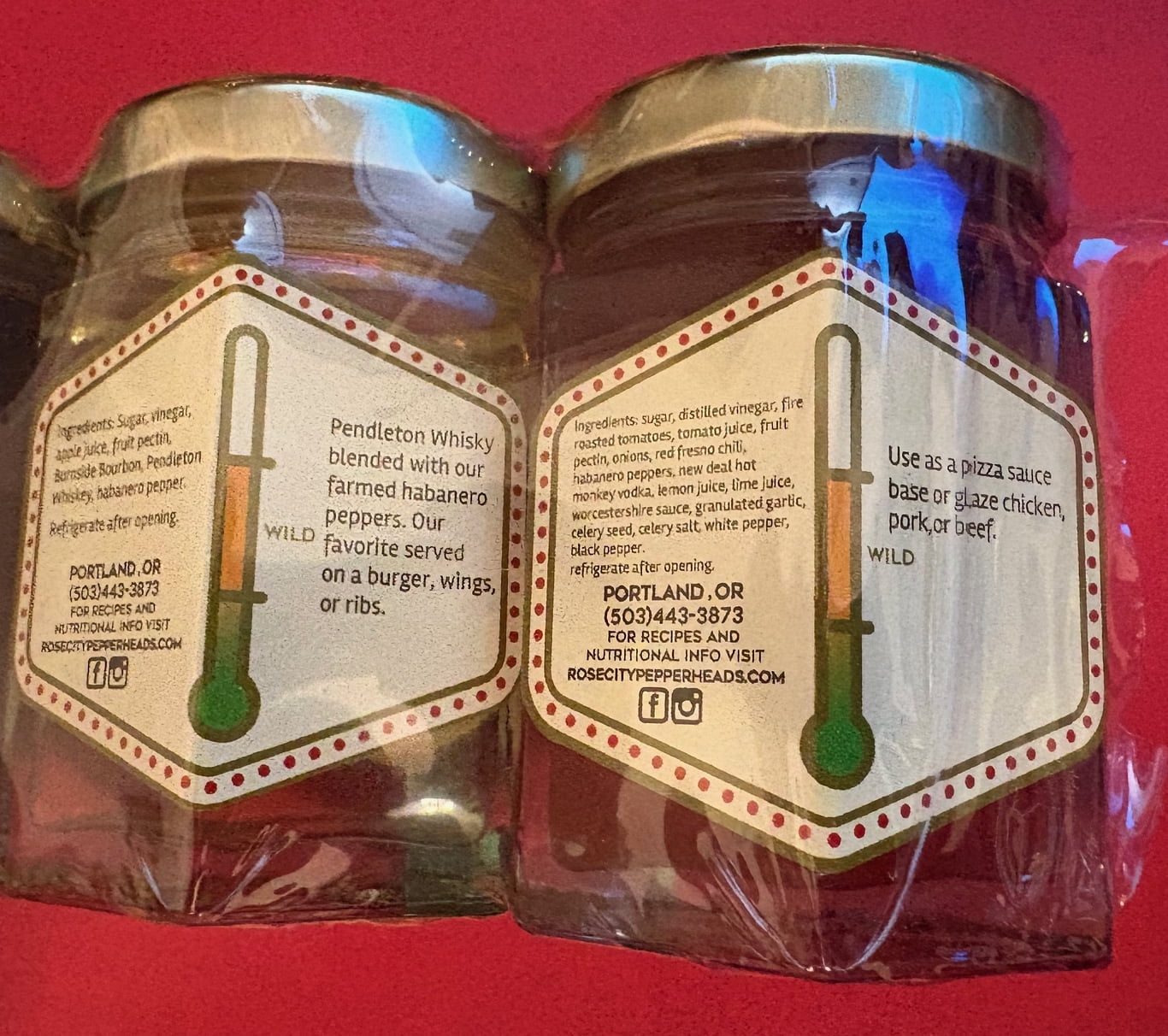 3 oz Mini Distillery Trio Pack (Bloody Mary in a Jar, Bourbon Blaze, Cherry Bomb) - Jelly