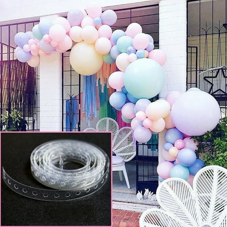 5m Transparent Diy Ballon Decorating Strip Connect Chain For