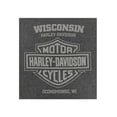thumbnail image 2 of Harley-Davidson Men's Contender Long Sleeve Poly-Blend Crew-Neck Shirt (3XL), Harley Davidson, 2 of 2
