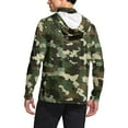thumbnail image 4 of Hoodies for Men UPF 50+ Sun Protection Hoodie Camouflage Long Sleeve Fishing Hiking Shirt with Face Mask L, 4 of 7