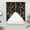 Black, variant on Black Spring Floral Swag Curtains for Kitchen/Bedroom/Living Room, Elegant Pastoral Flowers Birds Retro Art Scalloped Curtains 63 Inch Long, Window Swag Topper Curtains Valances 2 Panels Set 36"x63"