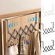 thumbnail image 1 of Gancho retráctil para puertas - Portapuertas ajustables para colgar sobre la puerta, ganchos de almacenamiento de hierro blanco o gris, sin instalación de taladros, diseño de gancho en U que ahorra, 1 of 7