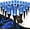 Blue, variant on Solar Pathway Lights, 20Pcs Crystal Bubble LED Tube Stake with Sunflower Design, 8 Modes, IP65 Waterproof, for Garden, Yard, Fence, Outdoor Decor(RL)