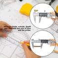 thumbnail image 3 of Calibrador A Vernier, Calibrador Digital, Acero Al Carbono ± 0,05 Mm Piezas Pequeñas De Máquina Para Medir OTVIAP Vernier Caliper, 3 of 8
