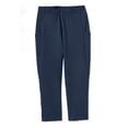 thumbnail image 4 of Woman Within Plus Size Petite Stretch-Cotton Knit Pull-On Pocket Capri Leggings, 4 of 6